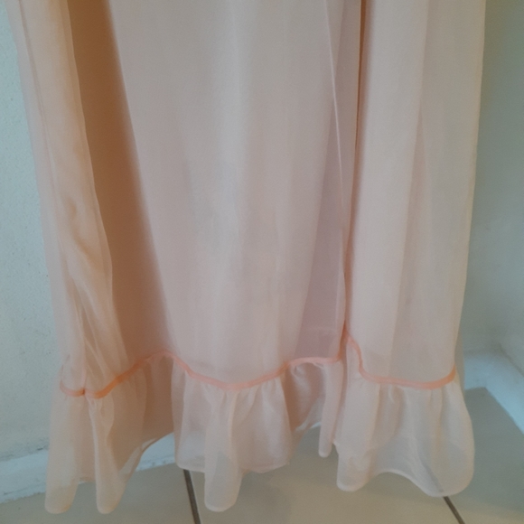 VTG St. Michael Lingerie Nightgown slip Sz 40" Made in Britain - Picture 4 of 10